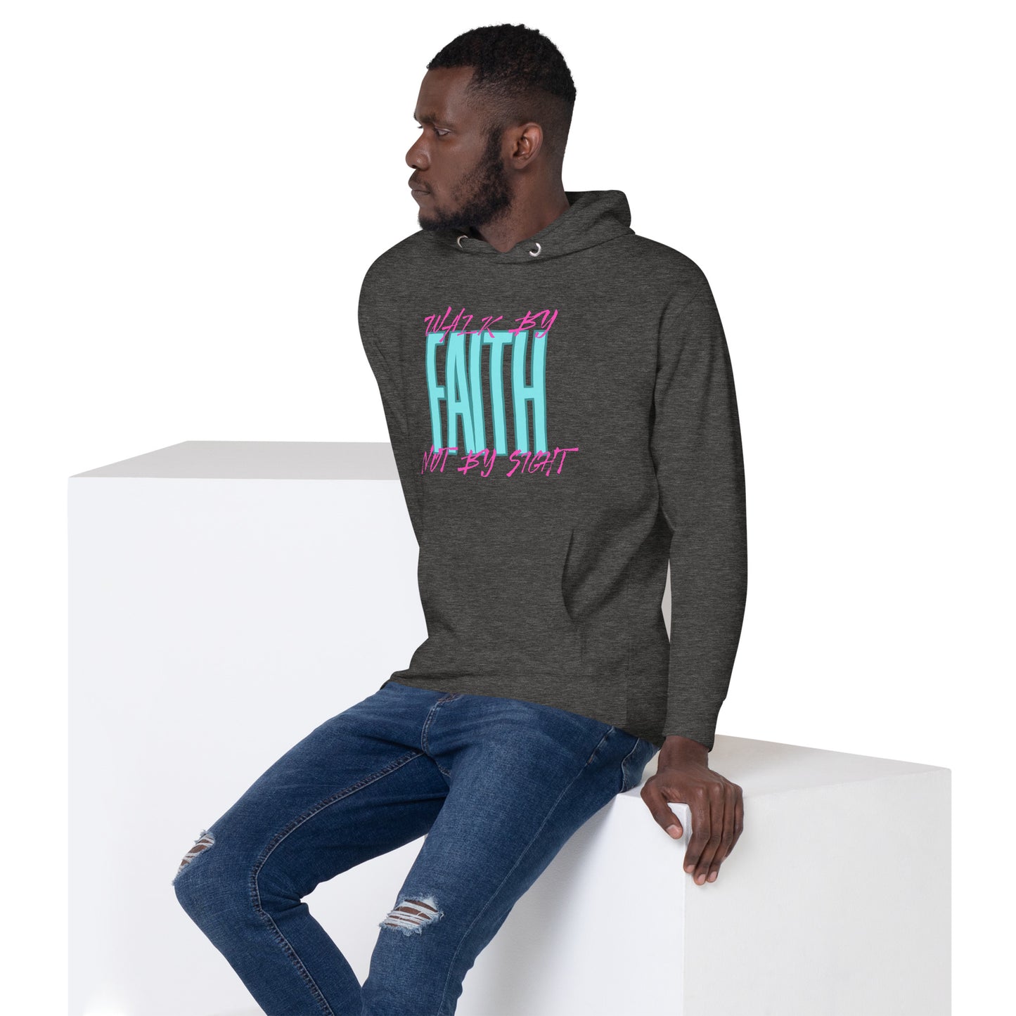 Walk by Faith Unisex Hoodie