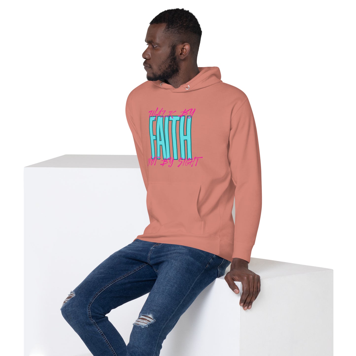 Walk by Faith Unisex Hoodie