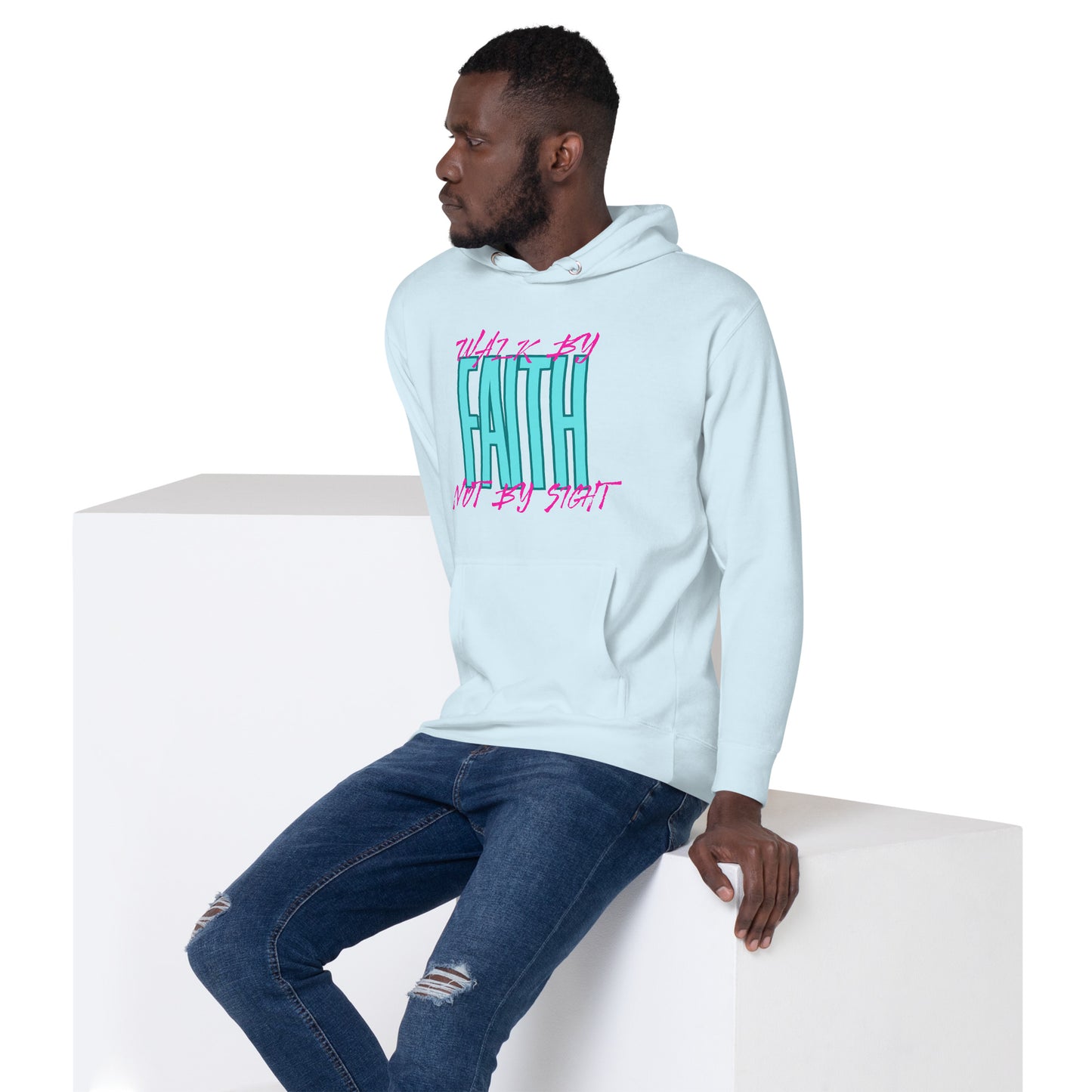 Walk by Faith Unisex Hoodie