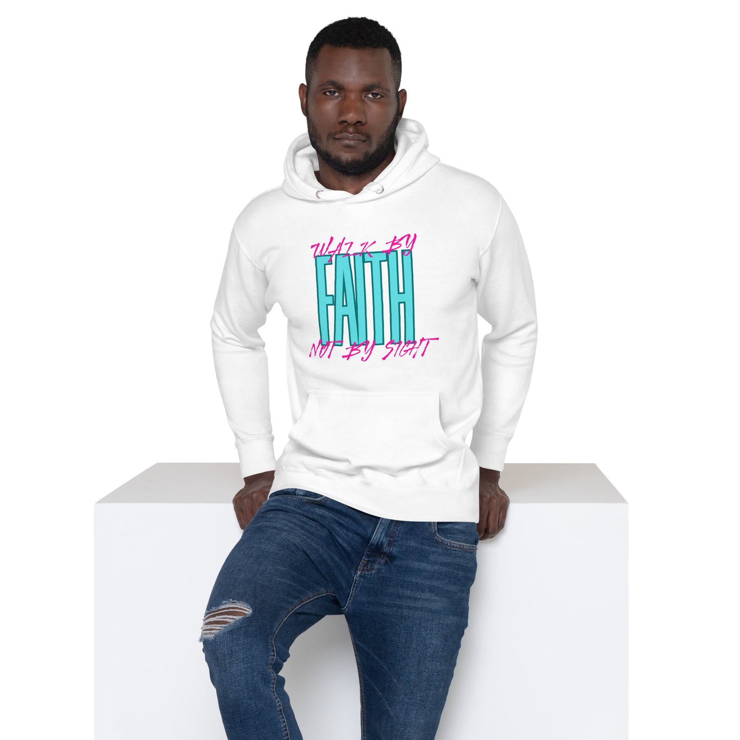 Walk by Faith Unisex Hoodie