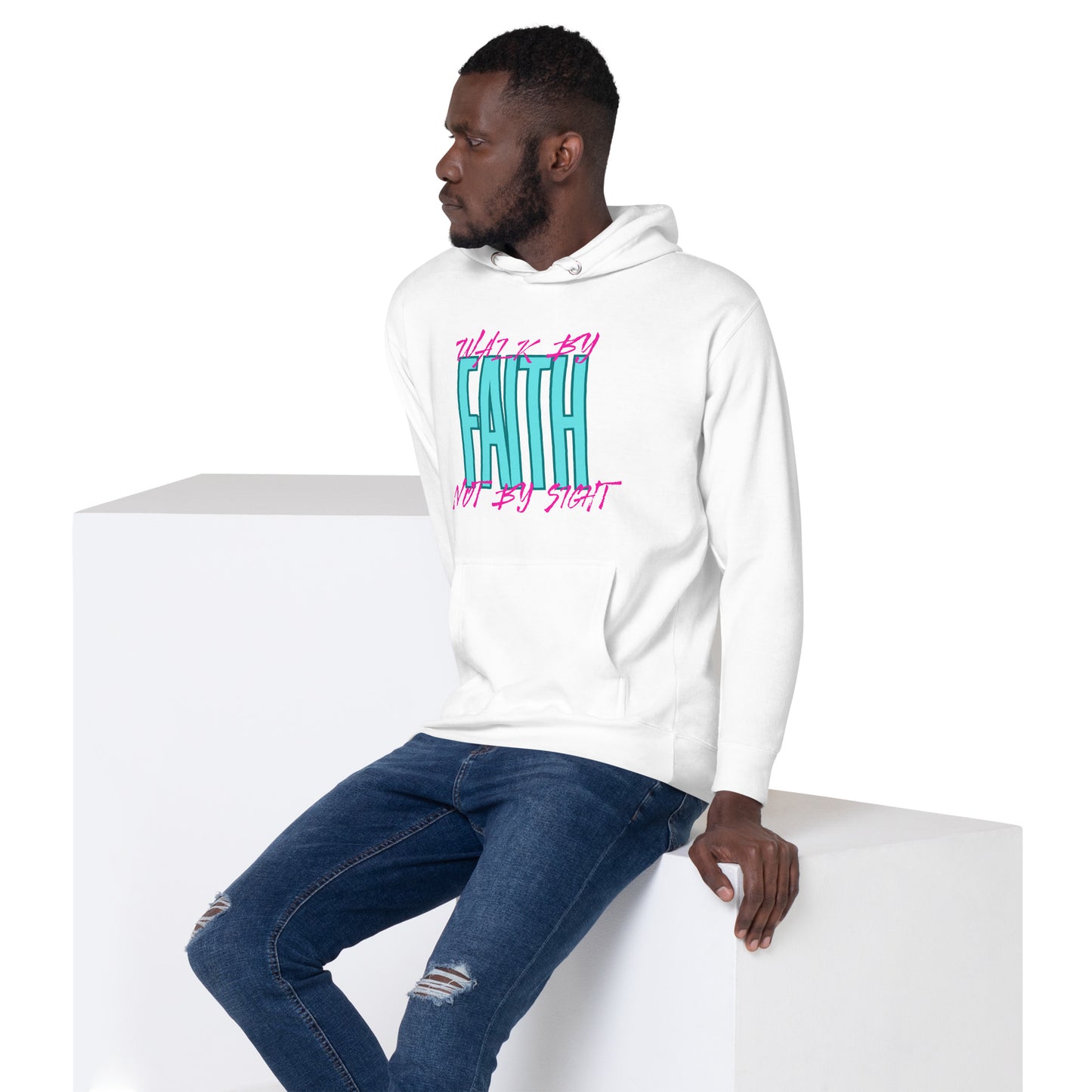 Walk by Faith Unisex Hoodie