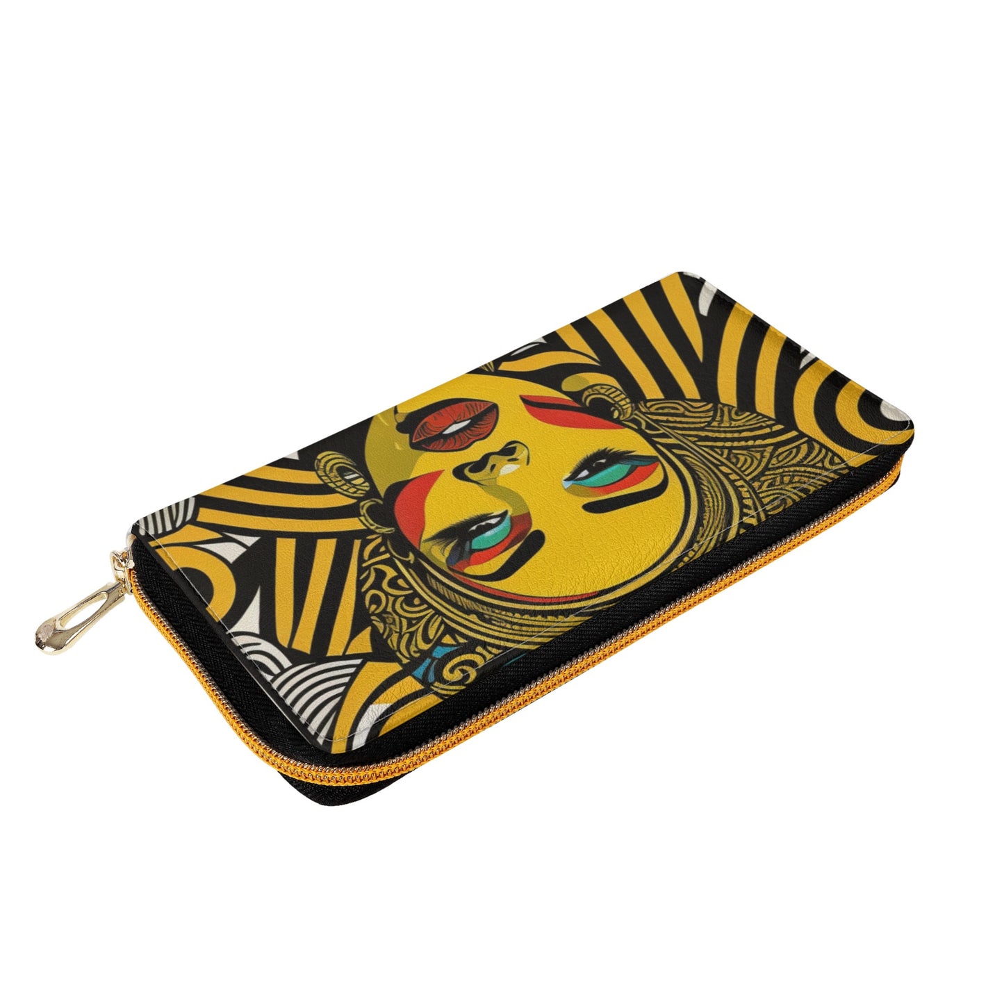 African Queen Zipper Purse/Wallet