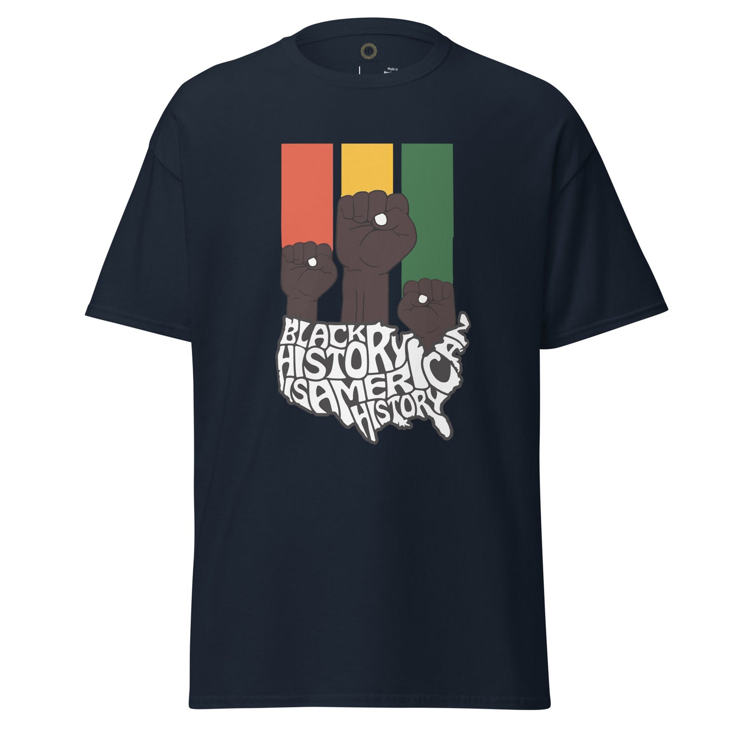 Black-American History Tee