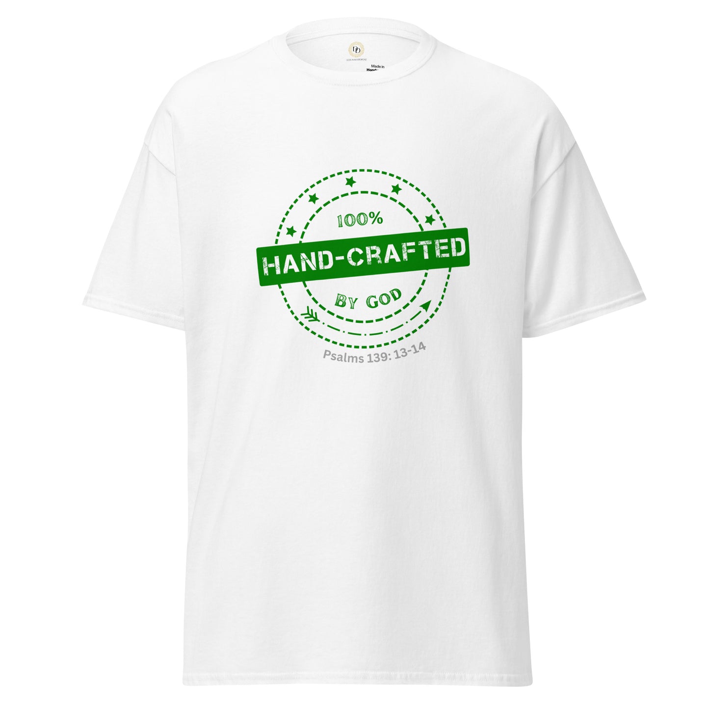 100% Hand-Crafted Tee